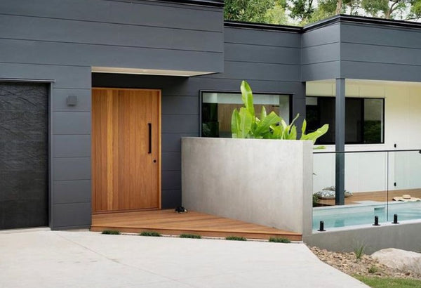 E35- New Mercury Matt Black Entrance Pull Handle