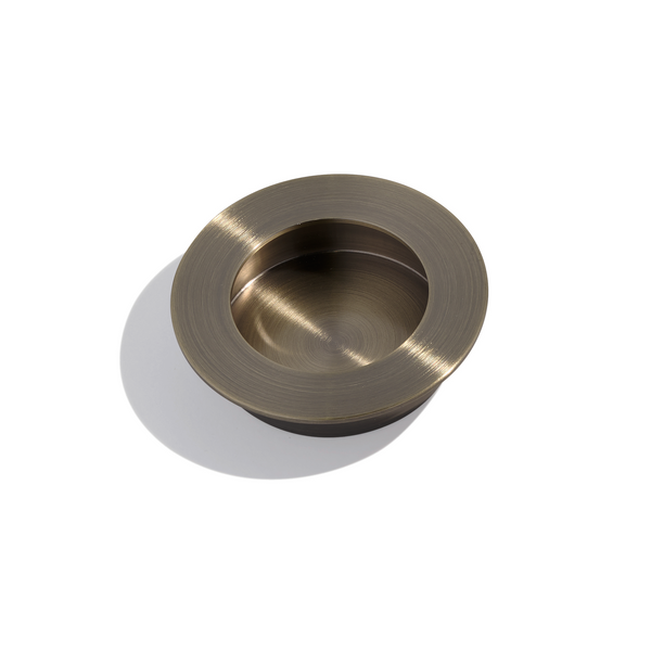 C55- Large Round Sliding Door Flush Pull