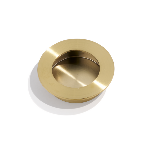 C55- Large Round Sliding Door Flush Pull