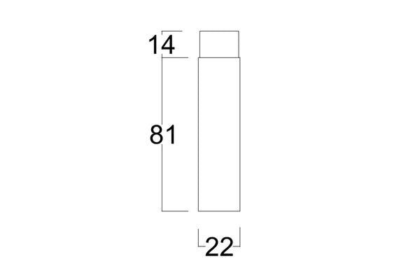 T106 - Pencil Door Stop
