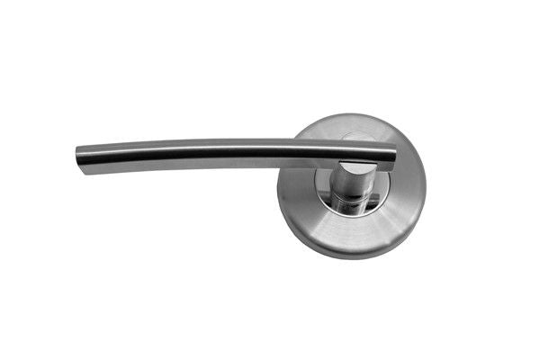 L5- Cairns Brushed Stainless Steel Lever