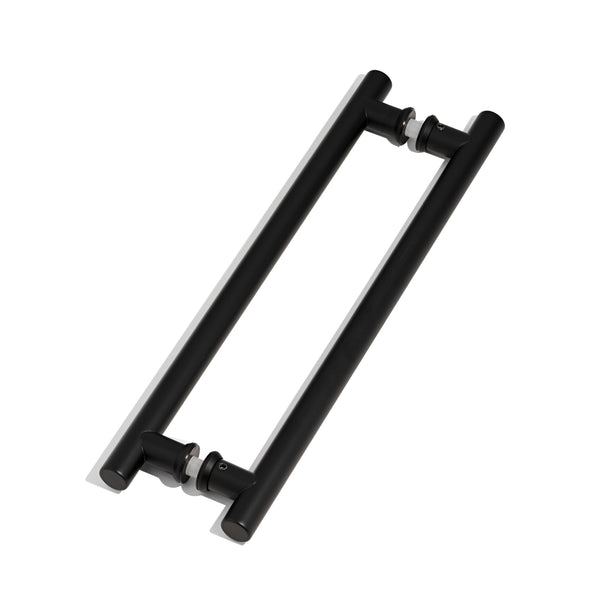 E55 - Small Black Seaforth Entrance Pull Handle