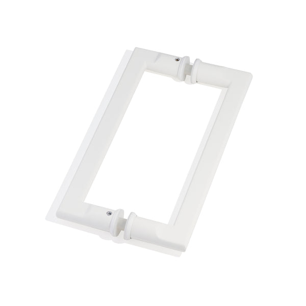E56 - Matt White Sydenham Entrance Pull Handle