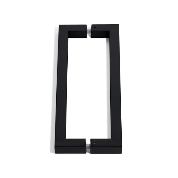 E68 - Matt Black Williamstown Entrance Pull Handle