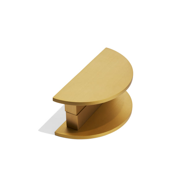 E76 - Half Moon Bay Brass Entrance Handle