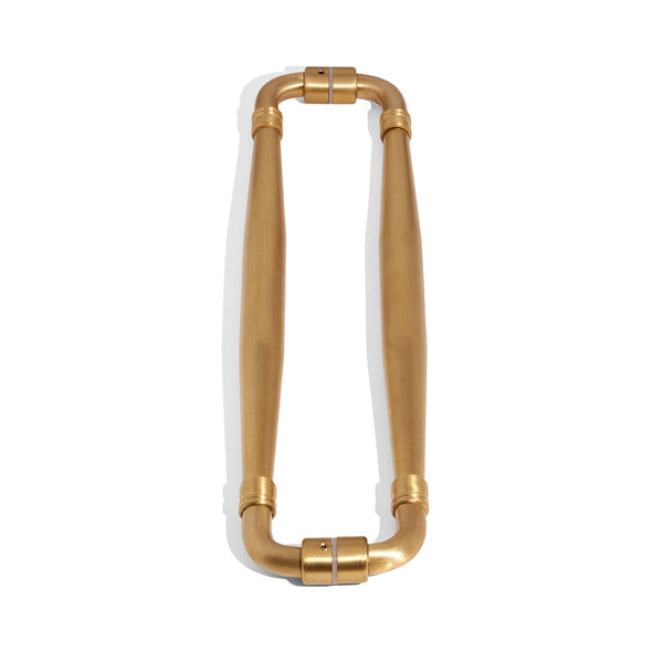E81 Castlemaine Brass Entrance Handle