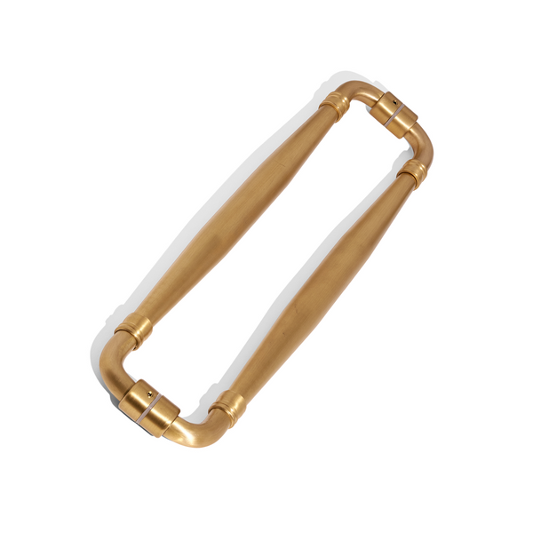 E81 Castlemaine Brass Entrance Handle