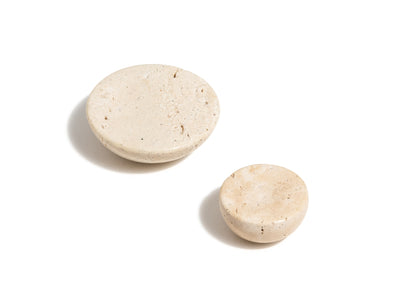 K158 - Travertine Mani Dome Knob