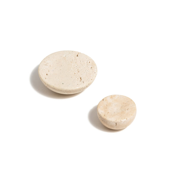 K158 - Travertine Mani Dome Knob