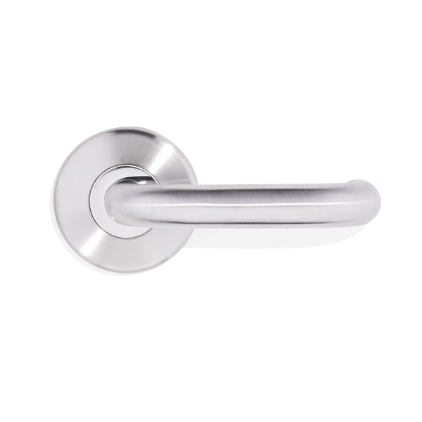 L11 - Mackay Brushed Stainless Steel Lever