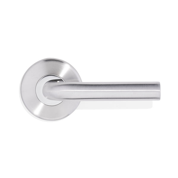 L1 - Hilton Brushed Stainless Steel Lever