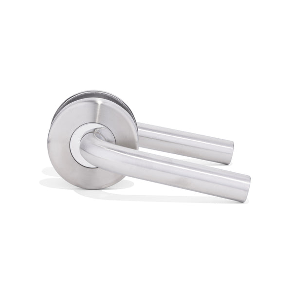 L1 - Hilton Brushed Stainless Steel Lever