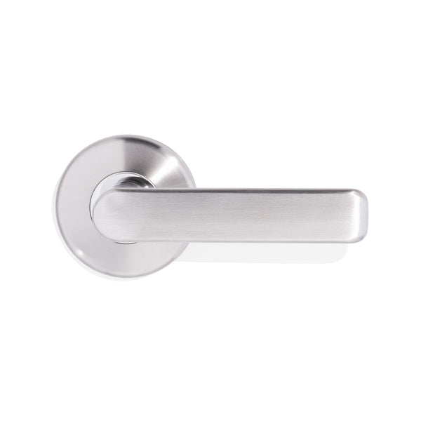 L27 – Round Pullenvale Stainless Steel Lever