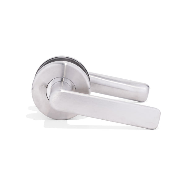 L27 – Round Pullenvale Stainless Steel Lever
