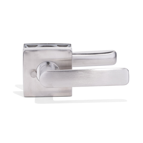 L27 – Square Pullenvale Stainless Steel Lever