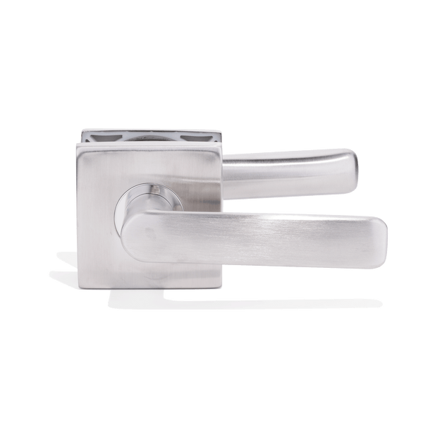 L27 – Square Pullenvale Stainless Steel Lever