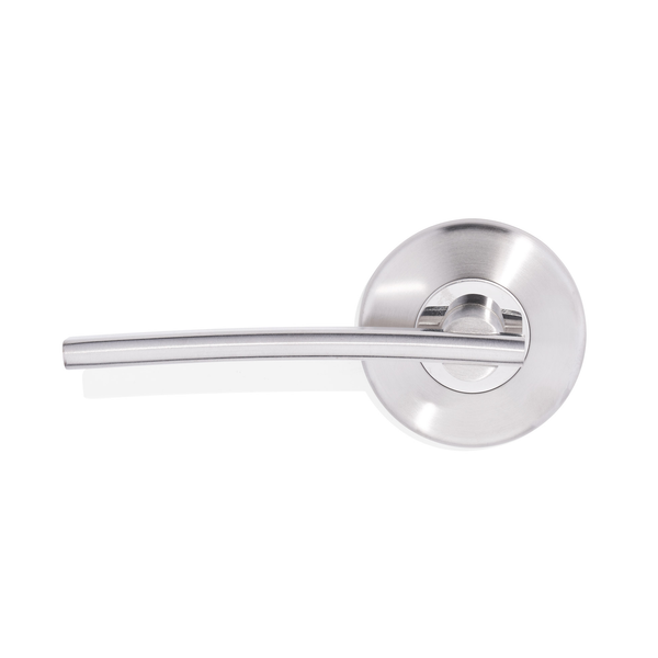 L5- Cairns Brushed Stainless Steel Lever