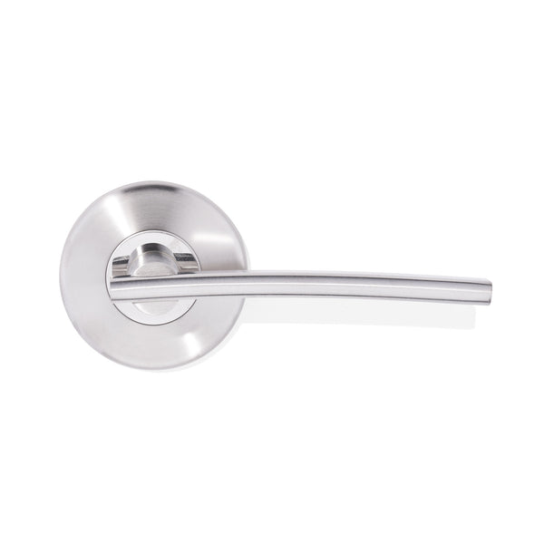 L5- Cairns Brushed Stainless Steel Lever