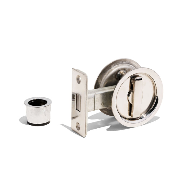 T1 - Round Cavity Sliding Door Privacy Lock Set