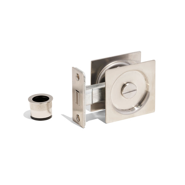 T2 - Square Cavity Sliding Door Privacy Lock Set
