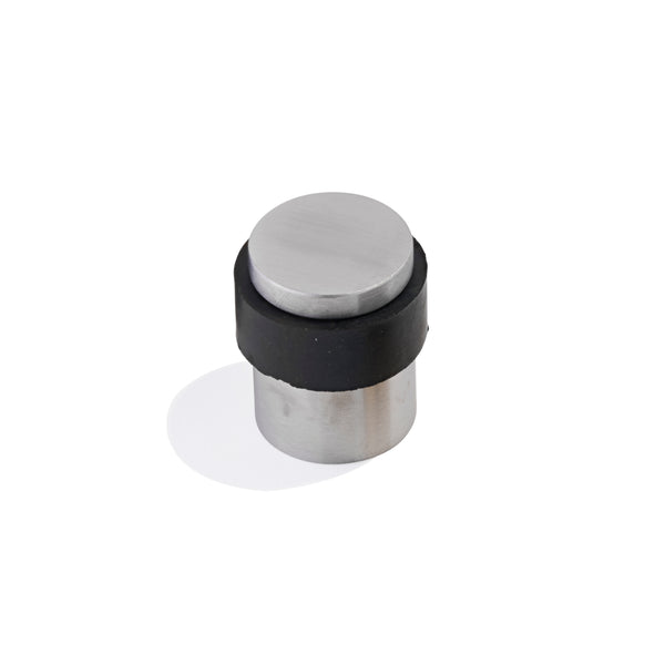T92 - Column Floor Door Stop with Rubber Side Stopper