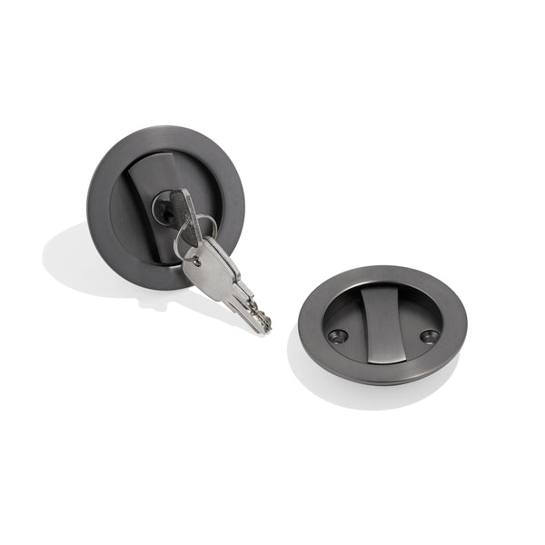 T98 - Round Sliding Cavity Door Key Set