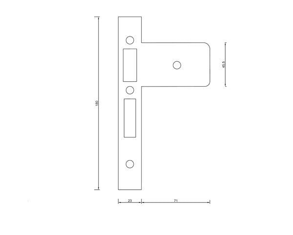 T20 - Extended Striker Plate to suit T14