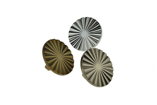 Antique Silver OR Matt Gold OR Chrome Round Knob Cabinet Knob (K106 Sunnybank)