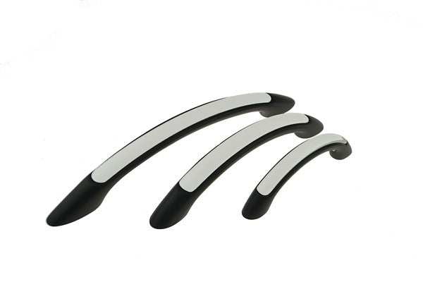 Black WHite Two Toned Bow Handle Cabinet Handle (C167 BL Queanbeyan)