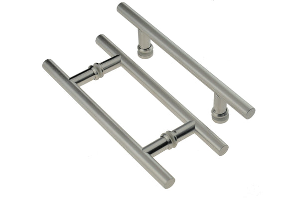 E52 - Newtown Brushed Stainless Steel Entrance Pull Handle