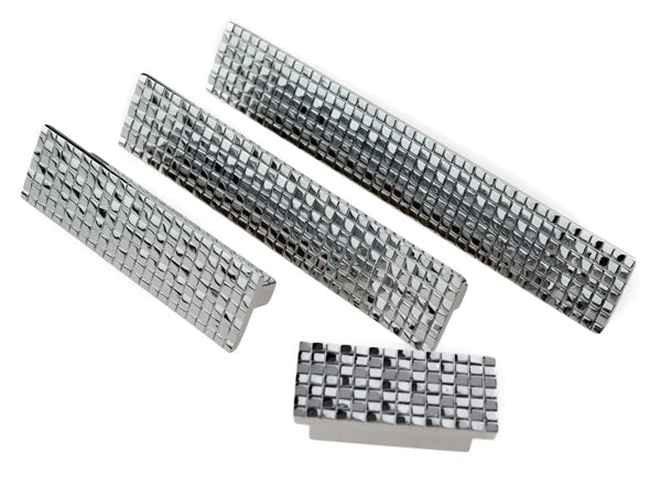 Chrome Decorative Rectangular Bar Handle Cabinet Handle (C117 Glitter)