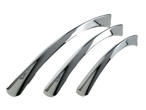 Chrome Organic Angular-Handle-Cabinet-Handle-(C75-Mildura)
