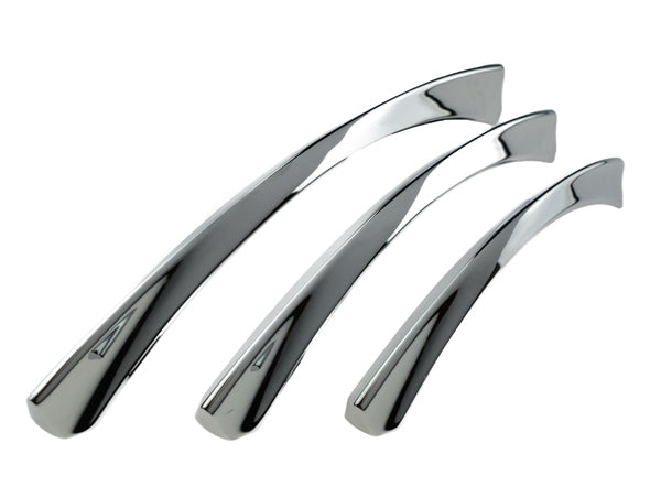Chrome Organic Angular-Handle-Cabinet-Handle-(C75-Mildura)