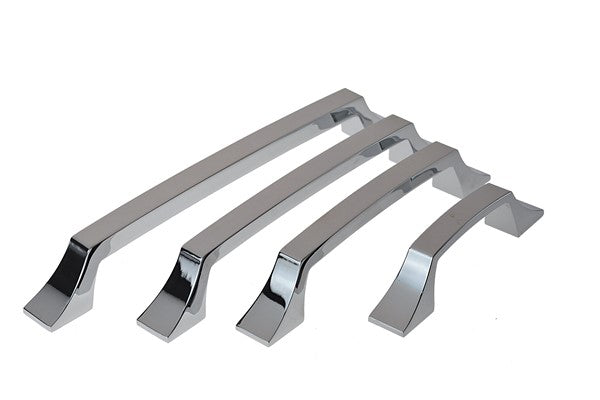 Chrome Square Handle with Tapered with legs Cabinet Handle (C171-CH Nedlands)