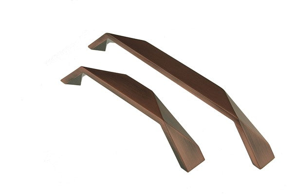 Copper Decorative ngular Flat Design Cabinet Handle (C161-Retro)