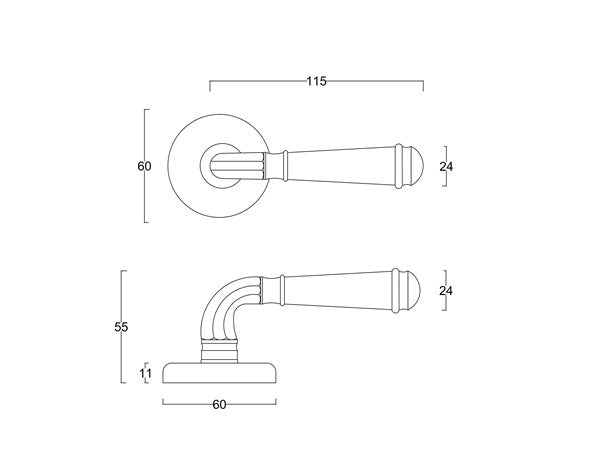 L24 - Bangalow Lever