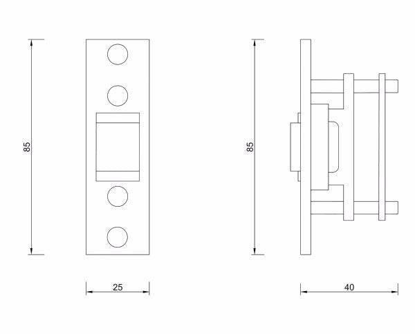 T37 - Heavy Duty Roller Latch