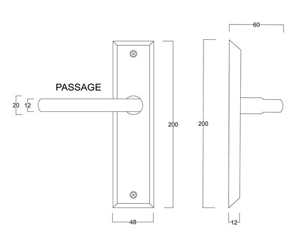 L29 - Preston Long Plate Lever