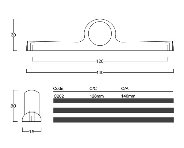 C202 - Katherine Cabinet Handle