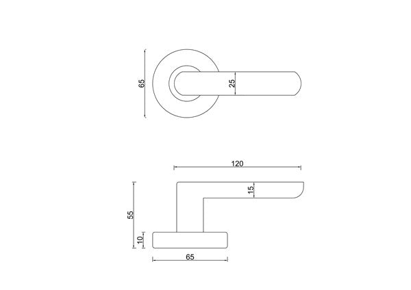 L26 – Reservoir Stainless Steel Lever