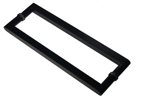 E48 - Melbourne Matt Black Entrance Pull Handle