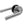 L1 - Hilton Brushed Stainless Steel Lever