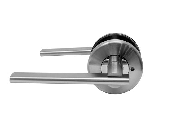 L4- Noosa Brushed Stainless Steel Lever