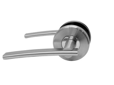 L5- Cairns Brushed Stainless Steel Lever