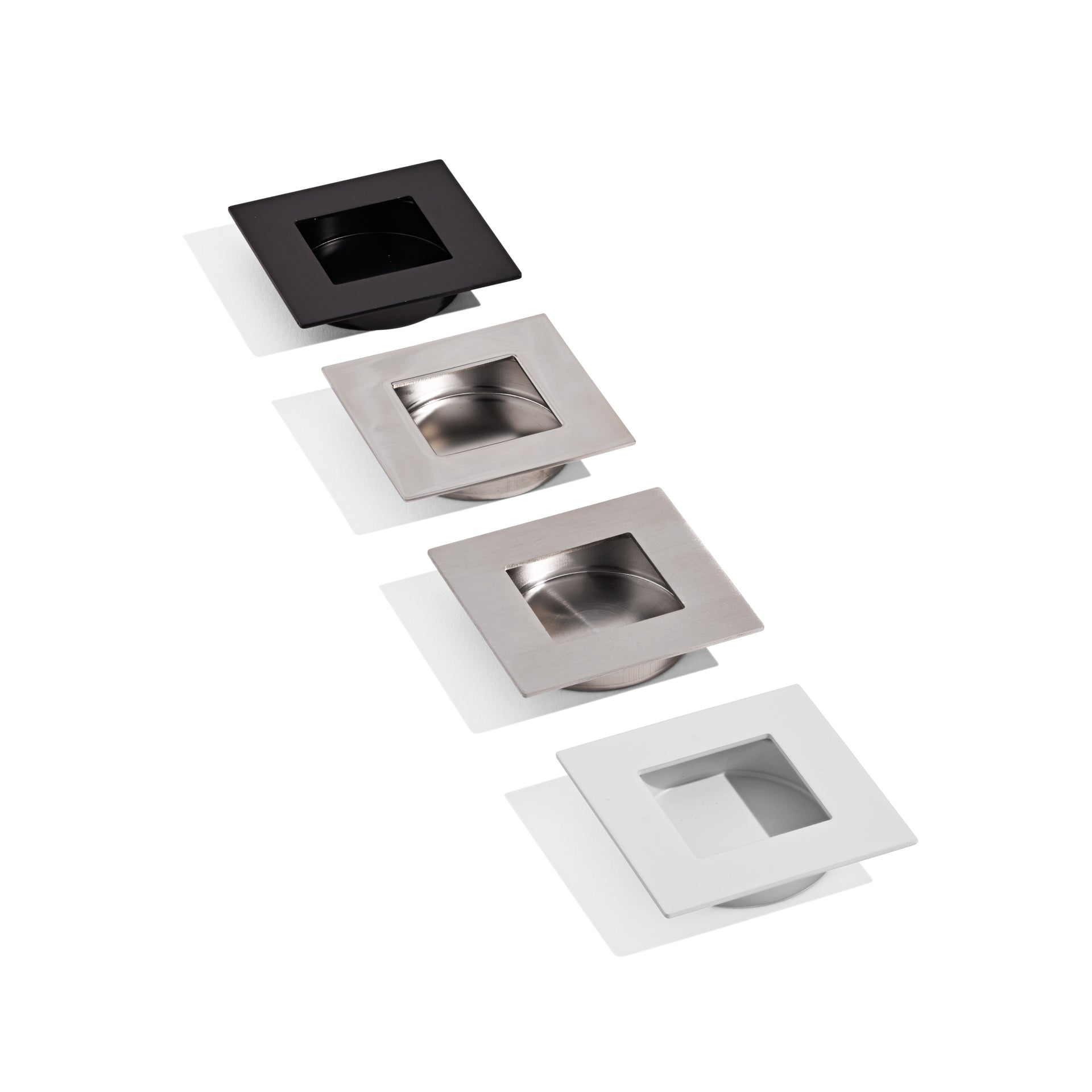 Mital Square Recessed Zama Handle – Ideal For Sliding Doors, Made In Italy, MA40