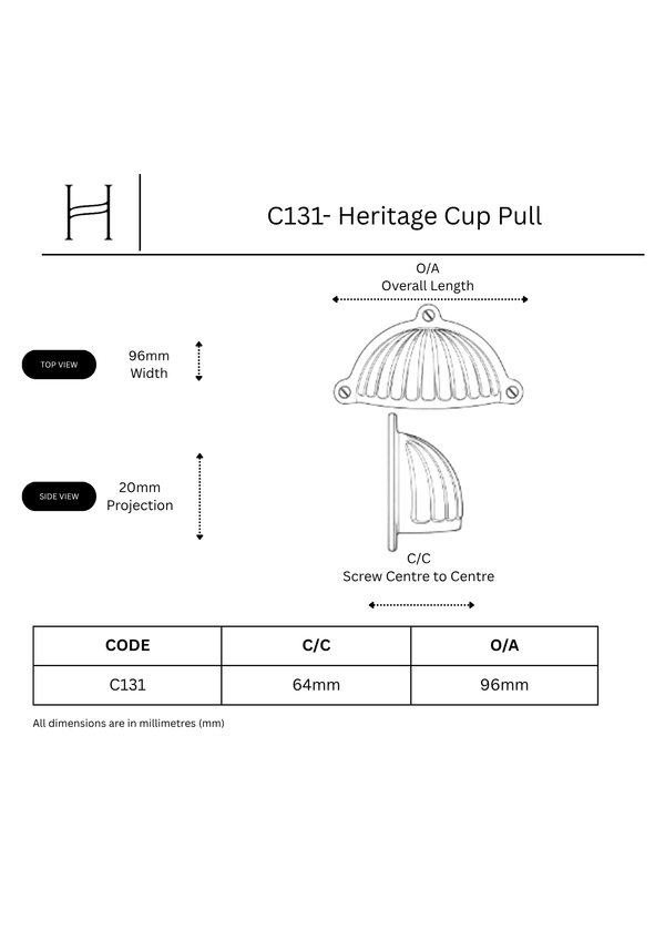 C131- Heritage Cup Pull