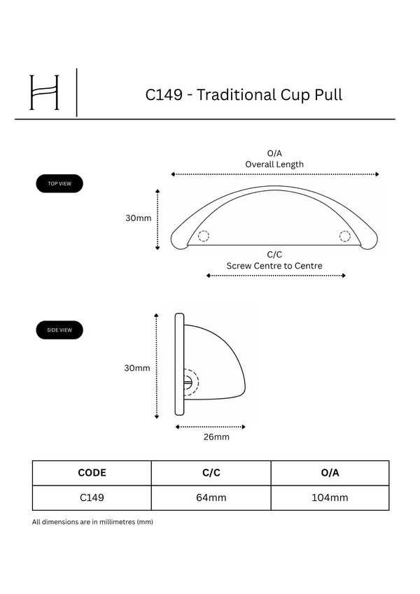 C149 - Traditional Cup Pull