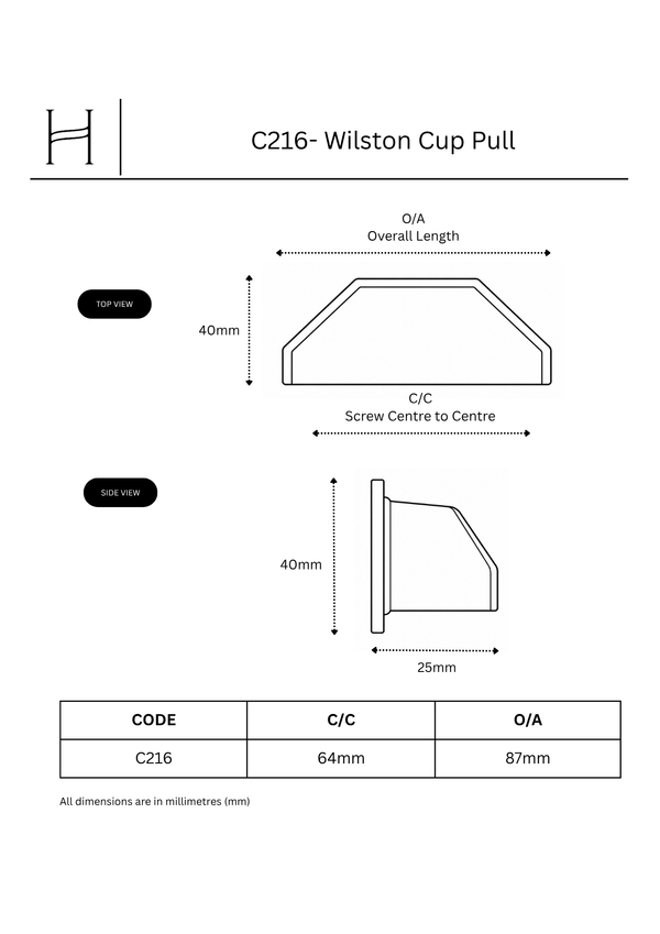 C216- Wilston Cup Pull