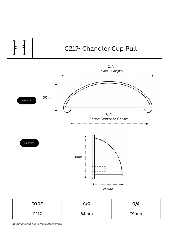 C217- Chandler Cup Pull