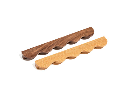 C238 - Moana Wavy Timber Cabinet Handle